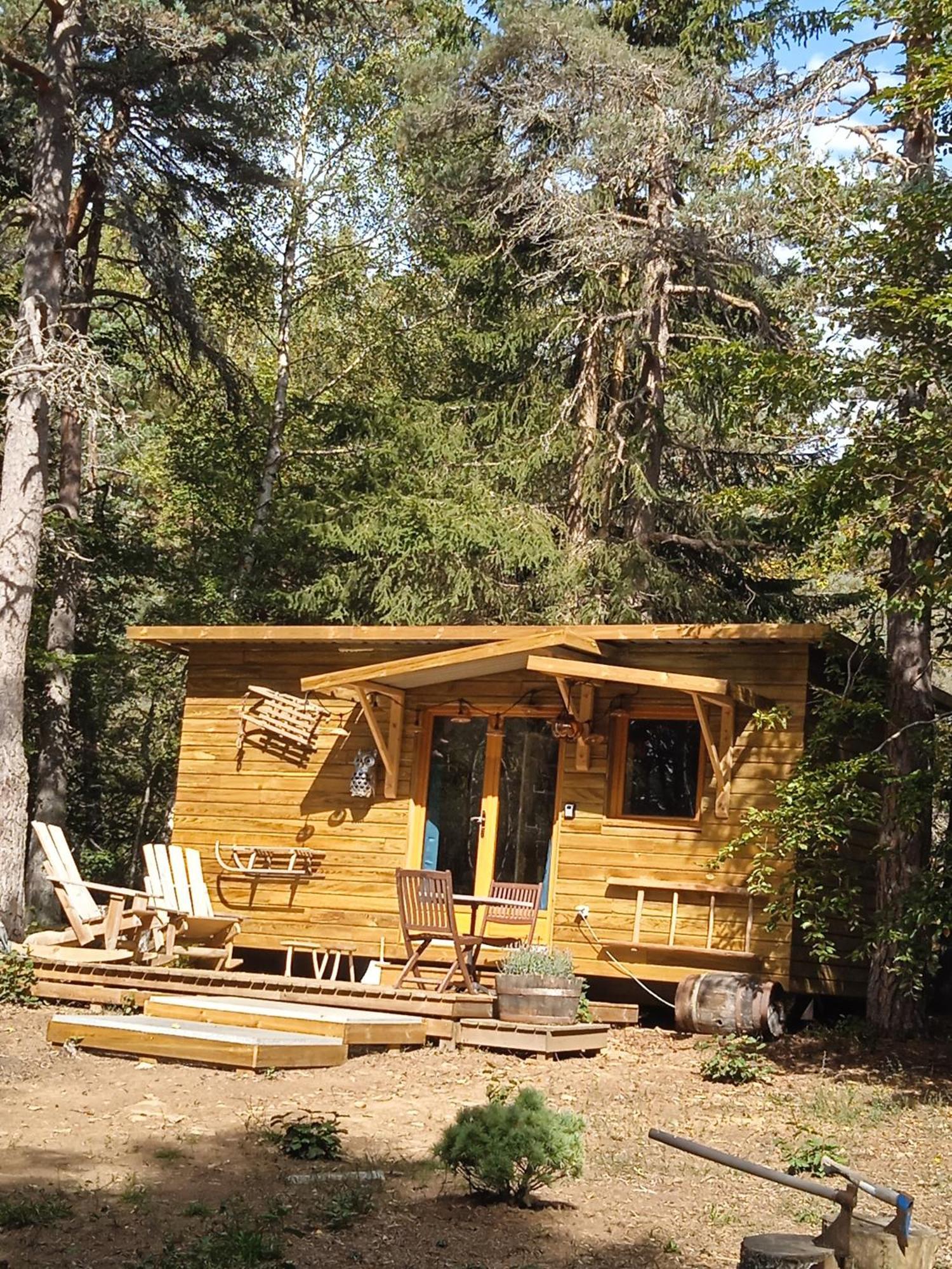 Chalet Hibou 1 Couchage En 140 Domaine De La Mamounette Champclause Экстерьер фото