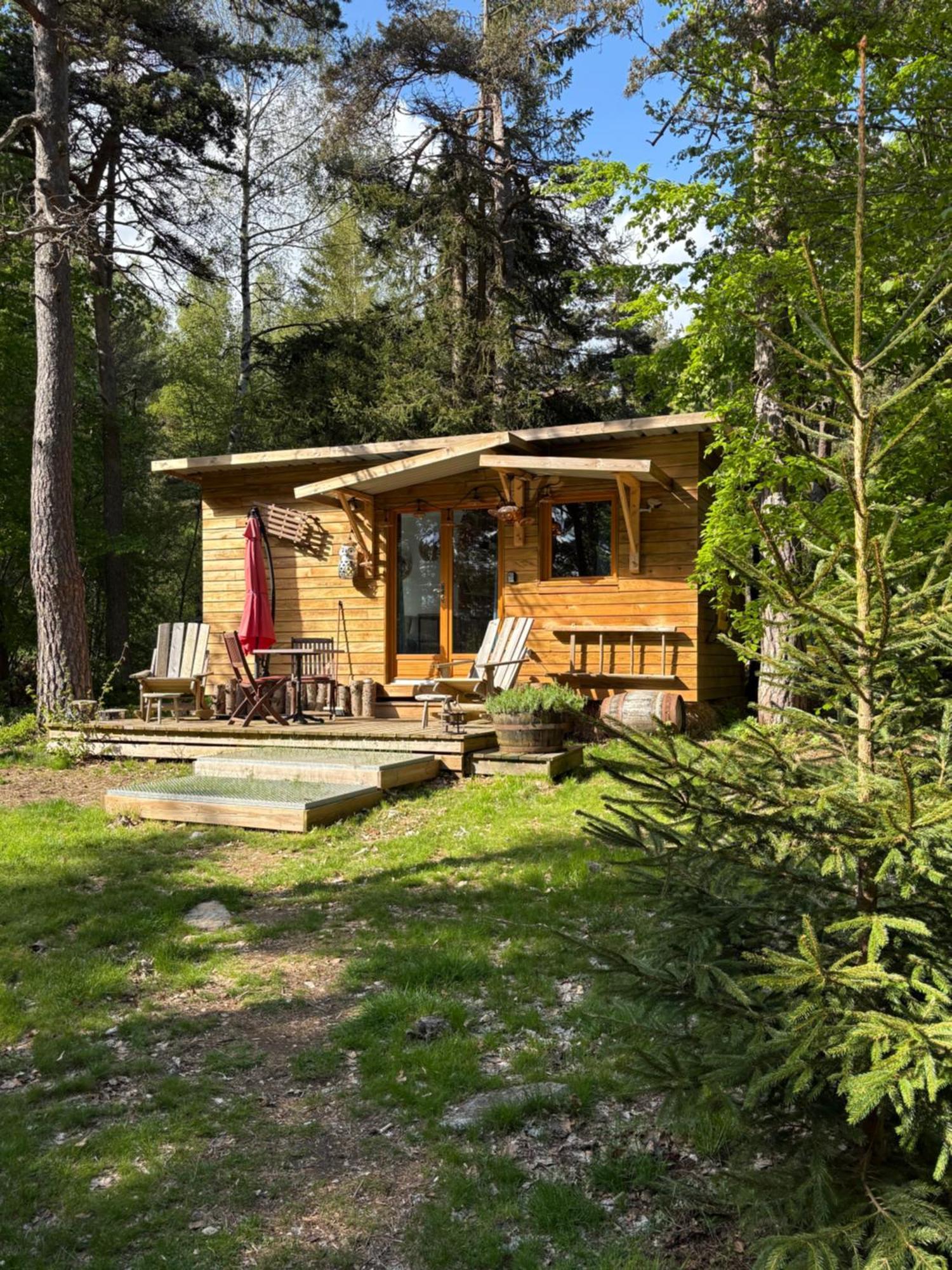 Chalet Hibou 1 Couchage En 140 Domaine De La Mamounette Champclause Экстерьер фото